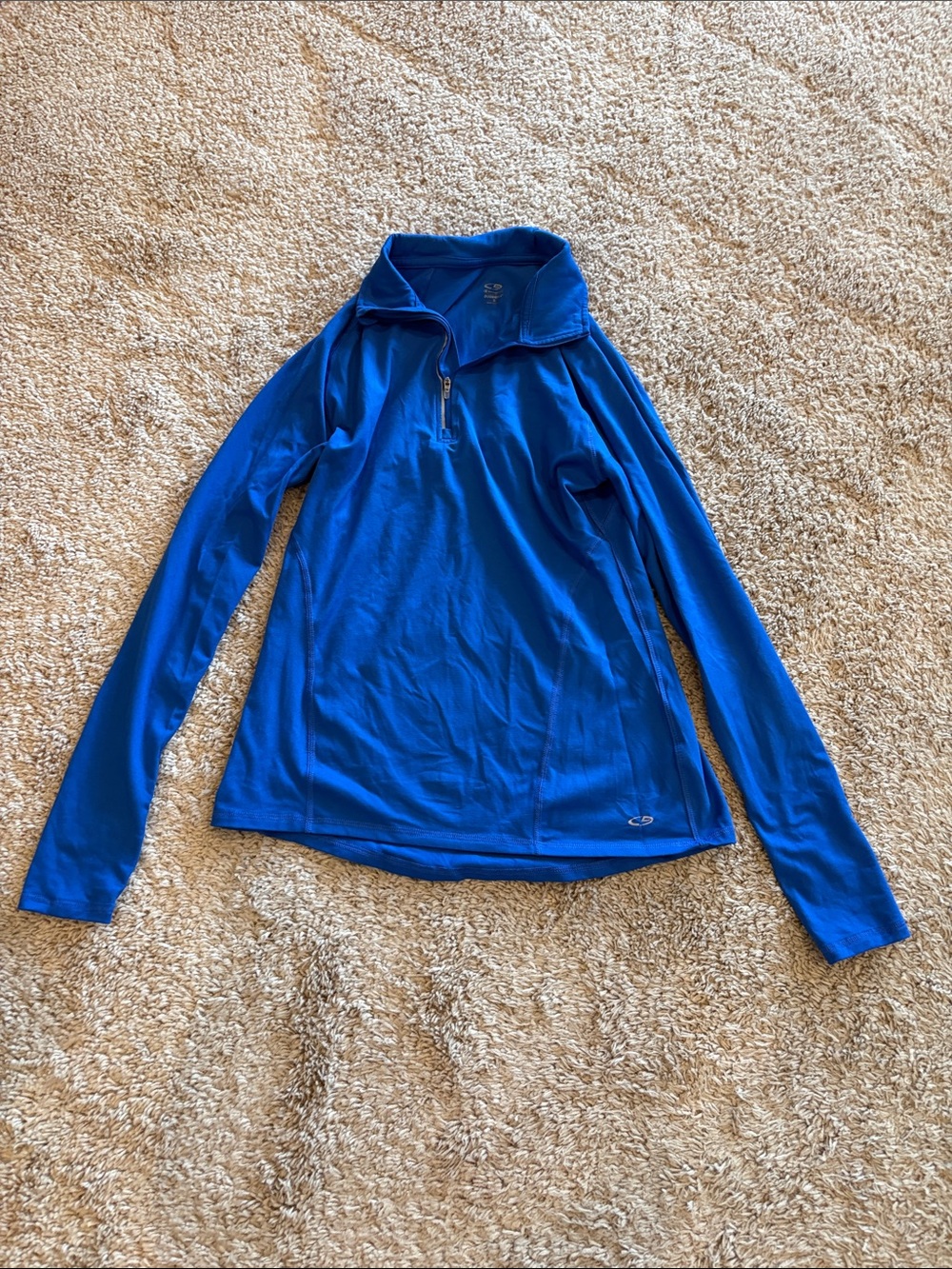 LAST CHANCE! Champion C9 Blue Quarter Zip Pullover